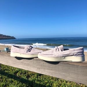 Sperry x John Legend Men’s Signature Plushwave Lilac Boat Shoes STS24083